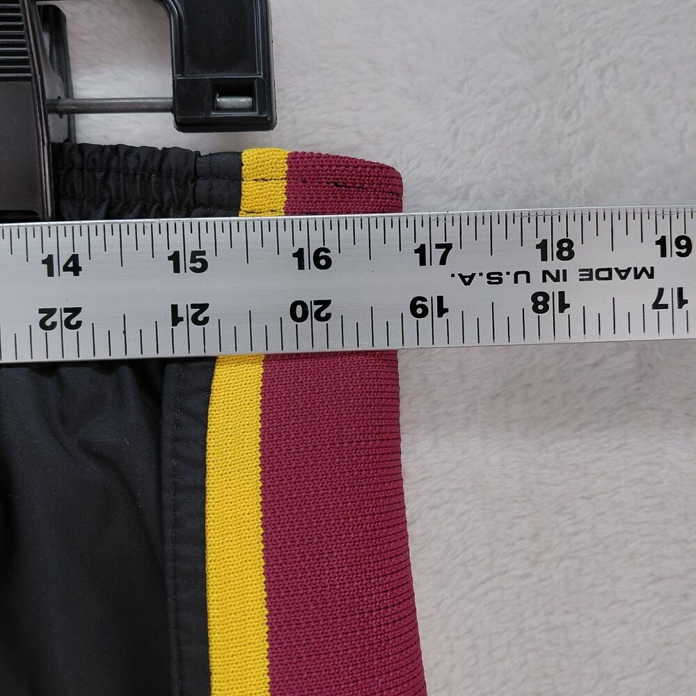 VTG Minnesota Gopher Zubaz Track Sweatpants Men L Black Nylon Spellout Ankle Zip - Picture 9 of 11
